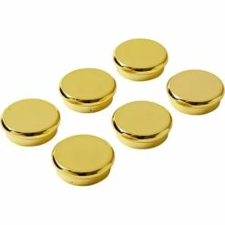 Martha Stewart Magnetic Clip, 0.86", Gold, 6/Pack (MS104M) 6 Martha Stewart Magnetic Clip, 0.86", Gold, 6/Pack (MS104M) -STAPLES Sales sp173043989 sc7