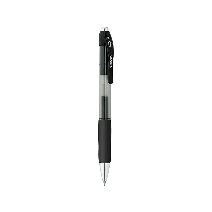 BIC PrevaGuard Gel-ocity Retractable Gel Pen, Medium Point, Black Ink, Dozen (RGGA11-BLK) 5 BIC PrevaGuard Gel-ocity Retractable Gel Pen, Medium Point, Black Ink, Dozen (RGGA11-BLK) - Image 3