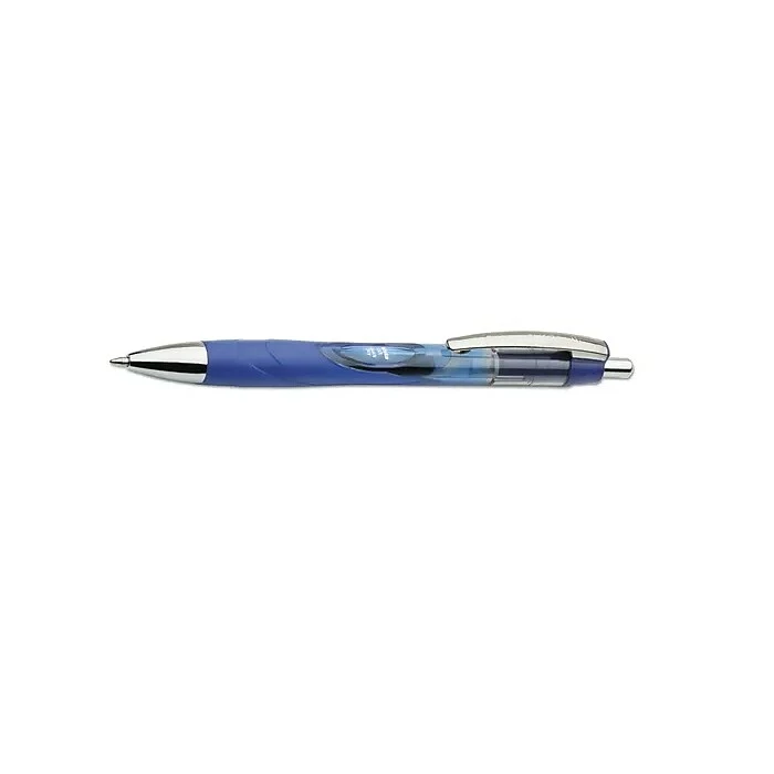 Skilcraft Vista Retractable Rollerball Pens, Medium Point, Blue Ink, Dozen (7520015068502) 4 Skilcraft Vista Retractable Rollerball Pens, Medium Point, Blue Ink, Dozen (7520015068502) - Image 2