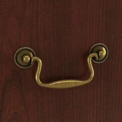 Bush Furniture Saratoga Lateral File Cabinet, Harvest Cherry (EX45654-03) -STAPLES Sales sp174736872 sc7