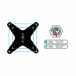 Mount-It! 37" - 54" Height Adjustable Stand-Up Mobile Presentation Cart, Black (MI-7942-BLK) 13 Mount-It! 37" - 54" Height Adjustable Stand-Up Mobile Presentation Cart, Black (MI-7942-BLK) -STAPLES Sales sp17662723 sc7