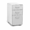 Poppin White + Light Gray Slim Stow 3-Drawer Vertical File Cabinet, Light Gray (104668) 2 Poppin White + Light Gray Slim Stow 3-Drawer Vertical File Cabinet, Light Gray (104668) -STAPLES Sales sp17784622 sc7