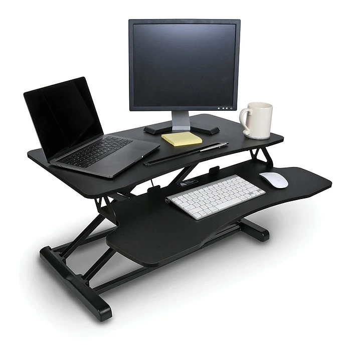 Royal Universal 5"-20" H Adjustable Standing Tabletop Desk, Black (89403B) 7 Royal Universal 5"-20" H Adjustable Standing Tabletop Desk, Black (89403B) - Image 5