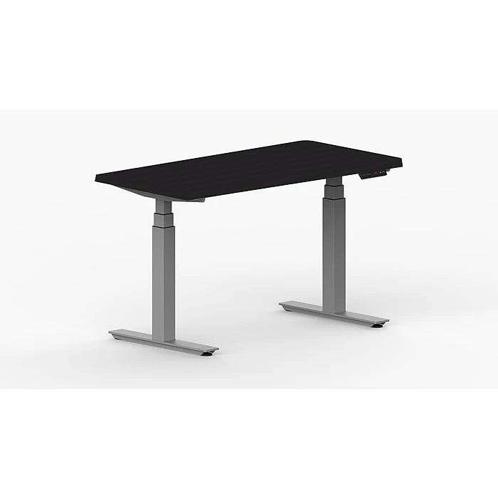 LifeFlo Ergonomics Height Adjustable Desk, 36" W X 24" D X 1 1/8" Thick, Black (LFO-3624-E2-BK) 3 LifeFlo Ergonomics Height Adjustable Desk, 36" W X 24" D X 1 1/8" Thick, Black (LFO-3624-E2-BK)