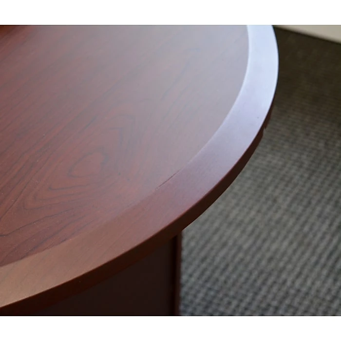 LifeFlo Ergonomics Height Adjustable Desk, 48"W X 24"D X 1 1/8" Thick, Cherry (LFO-4824-E2-CH) 4 LifeFlo Ergonomics Height Adjustable Desk, 48"W X 24"D X 1 1/8" Thick, Cherry (LFO-4824-E2-CH) - Image 2