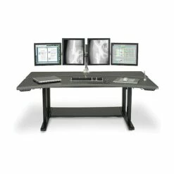 LifeFlo Ergonomics Bi-Level PACS Radiology Table, 66"L X 46"D X 1 1/8" Thick, Black (ECI-6646RAD-BK)
