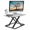 Mount-It! 1.3" -16" Tabletop Standing Desk Converter, White/Silver (MI-7938) 2 Mount-It! 1.3" -16" Tabletop Standing Desk Converter, White/Silver (MI-7938) -STAPLES Sales sp21608013 sc7