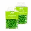 JAM Paper® Colored Standard Paper Clips, Small 1 Inch, Lime Green Paperclips, 2 Packs Of 100 (21830624a) -STAPLES Sales sp22235152 sc7