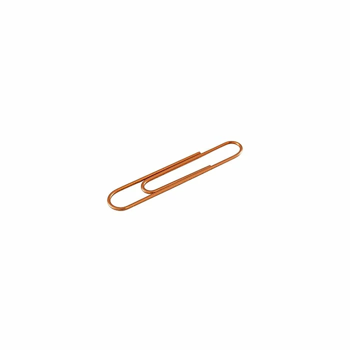 JAM Paper® Colored Jumbo Paper Clips, Large 2 Inch, Rose Gold Paperclips, 2 Packs Of 75 (21832059a) 7 JAM Paper® Colored Jumbo Paper Clips, Large 2 Inch, Rose Gold Paperclips, 2 Packs Of 75 (21832059a) - Image 5
