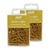 JAM Paper® Colored Standard Paper Clips, Small 1 Inch, Gold Paperclips, 2 Packs Of 100 (21832058a) 2 JAM Paper® Colored Standard Paper Clips, Small 1 Inch, Gold Paperclips, 2 Packs Of 100 (21832058a) -STAPLES Sales sp22235182 sc7