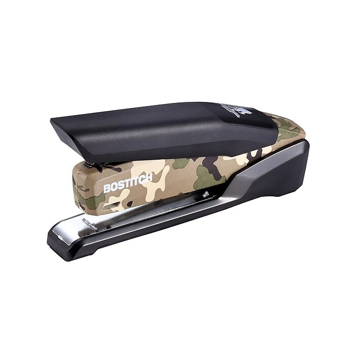 Bostitch Wounded Warrior EZ Squeeze Desktop Stapler, 28-Sheet Capacity, Black/Camouflage (INP28-WW) 3 Bostitch Wounded Warrior EZ Squeeze Desktop Stapler, 28-Sheet Capacity, Black/Camouflage (INP28-WW)