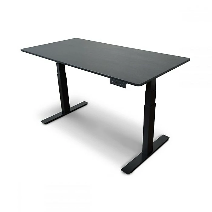 Luxor Furniture 60" Electric Adjustable Desk, Black Oak Top (STANDE-60-BK/BO) 4 Luxor Furniture 60" Electric Adjustable Desk, Black Oak Top (STANDE-60-BK/BO) - Image 2
