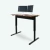 Luxor Furniture 56" Pneumatic Adjustable Desk, Teak Top (SPN56F-BK/TK) 1 Luxor Furniture 56" Pneumatic Adjustable Desk, Teak Top (SPN56F-BK/TK) -STAPLES Sales sp27405391 sc7