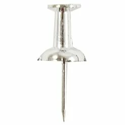 JAM Paper Push Pins, Silver, 2 Packs Of 100 (222419054A) 11 JAM Paper Push Pins, Silver, 2 Packs Of 100 (222419054A) -STAPLES Sales sp29737953 sc7