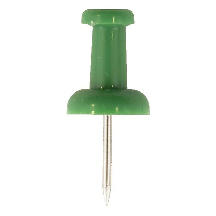 JAM Paper Push Pins, Green, 2 Packs Of 100 (2242954A) 7 JAM Paper Push Pins, Green, 2 Packs Of 100 (2242954A) - Image 5