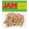 JAM Paper® Wood Clip Clothespins, Large 1 1/2 Inch, Natural, 30 Clothes Pins/Pack (230734411) -STAPLES Sales sp29738123 sc7