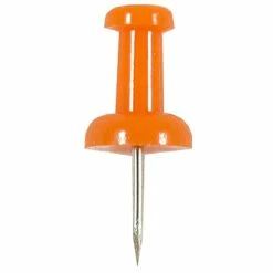 JAM Paper Pushpins, Orange, 2 Packs Of 100 (222419052A) 9 JAM Paper Pushpins, Orange, 2 Packs Of 100 (222419052A) -STAPLES Sales sp29738186 sc7