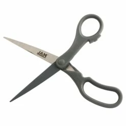 JAM Paper Precision 8" Stainless Steel Multi-Purpose/Heavy Duty Scissors, Pointed Tip, Grey (342GYZ) 8 JAM Paper Precision 8" Stainless Steel Multi-Purpose/Heavy Duty Scissors, Pointed Tip, Grey (342GYZ) -STAPLES Sales sp30025866 sc7 1
