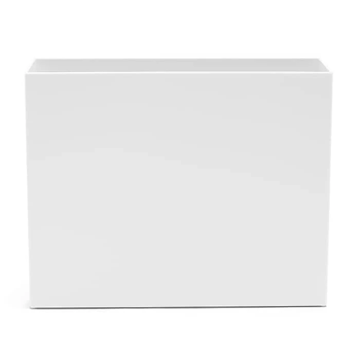 Poppin ABS Plastic File Box, Aqua, 4 Count (101272-MC) 6 Poppin ABS Plastic File Box, Aqua, 4 Count (101272-MC) - Image 4