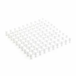Poppin Push Pins, 0.88", White, 100 Pack (100420-MC)