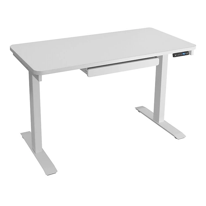 Motionwise 24" X 48" Electric Height Adjustable Desk, Home Office Style, Snow White (SDG48W) 5 Motionwise 24" X 48" Electric Height Adjustable Desk, Home Office Style, Snow White (SDG48W) - Image 3