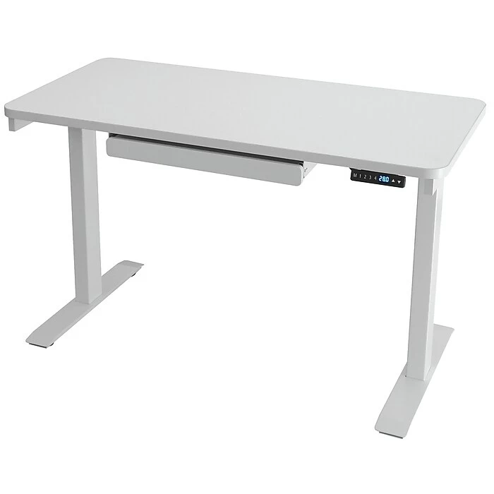 Motionwise 24" X 48" Electric Height Adjustable Desk, Home Office Style, Snow White (SDG48W) 3 Motionwise 24" X 48" Electric Height Adjustable Desk, Home Office Style, Snow White (SDG48W)