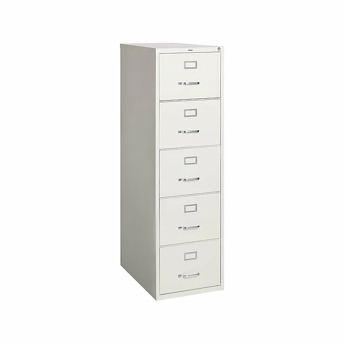 Staples Commercial 5 File Drawer Vertical File Cabinet, Locking, Gray, Legal, 26.5"D (21921D) 3 Staples Commercial 5 File Drawer Vertical File Cabinet, Locking, Gray, Legal, 26.5"D (21921D)