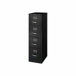 Staples 4-Drawer Vertical File Cabinet, Locking, Letter, Putty/Beige, 22"D (22336D) -STAPLES Sales sp37916848 sc7