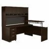 Bush Business Furniture Westfield 72W X 30D 3 Position Sit To Stand L Desk W/ Hutch And File Cabinet, Mocha Cherry (SRC124MRSU) 2 Bush Business Furniture Westfield 72W X 30D 3 Position Sit To Stand L Desk W/ Hutch And File Cabinet, Mocha Cherry (SRC124MRSU) -STAPLES Sales sp38462009 sc7