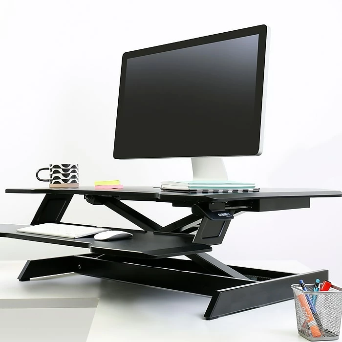 Ergotron WorkFit 21"H Adjustable Riser Desk (33-468-921) 3 Ergotron WorkFit 21"H Adjustable Riser Desk (33-468-921)