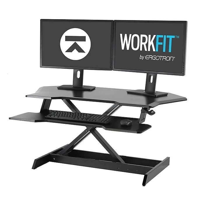 Ergotron WorkFit 21"H Adjustable Riser Desk (33-468-921) 4 Ergotron WorkFit 21"H Adjustable Riser Desk (33-468-921) - Image 2