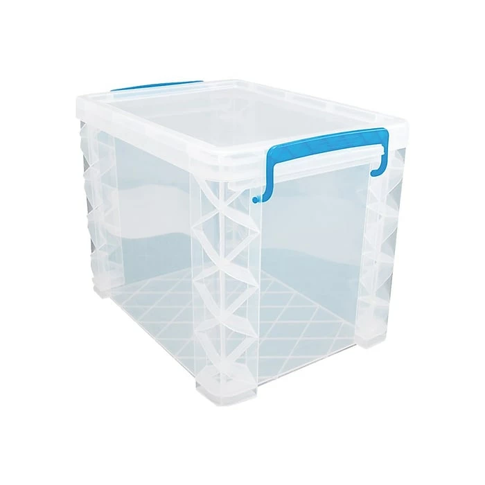 Advantus Super Stacker File Box, Letter Size, Clear (36872) 3 Advantus Super Stacker File Box, Letter Size, Clear (36872)