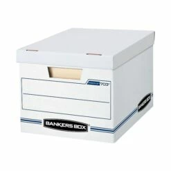 Bankers Box Stor/File™ Corrugated File Storage Boxes, Lift-Off Lid, Letter/Legal Size, White/Blue, 4/Carton (0070308) 9 Bankers Box Stor/File™ Corrugated File Storage Boxes, Lift-Off Lid, Letter/Legal Size, White/Blue, 4/Carton (0070308) -STAPLES Sales sp40285893 sc7