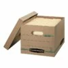 Bankers Box Stor/File 100% Recycled Corrugated File Storages Boxes, Lift-Off Lid, Letter/Legal Size, Brown, 12/Carton (1277601) 2 Bankers Box Stor/File 100% Recycled Corrugated File Storages Boxes, Lift-Off Lid, Letter/Legal Size, Brown, 12/Carton (1277601) -STAPLES Sales sp40286177 sc7