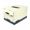 Bankers Box R-Kive O/S Heavy-Duty FastFold, File Storage Boxes, Lift-Off Lid, Letter/Legal Size, White/Blue, 20/BL (0077103) 2 Bankers Box R-Kive O/S Heavy-Duty FastFold, File Storage Boxes, Lift-Off Lid, Letter/Legal Size, White/Blue, 20/BL (0077103) -STAPLES Sales sp40286214 sc7