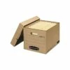 Bankers Box Heavy-Duty Corrugated File Storage Boxes, Lift-Off Lid, Letter/Legal Size, Kraft, 25/Carton (7150001) -STAPLES Sales sp40286219 sc7