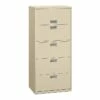 HON Brigade 600 Series 5 Drawer Lateral File Cabinet, Letter, Putty, 30"W (HON675LL) 1 HON Brigade 600 Series 5 Drawer Lateral File Cabinet, Letter, Putty, 30"W (HON675LL) -STAPLES Sales sp40352055 sc7
