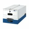Bankers Box Liberty Heavy-Duty Corrugated File Storage Boxes, Letter Size, White/Blue, 4/Carton (0001103) 1 Bankers Box Liberty Heavy-Duty Corrugated File Storage Boxes, Letter Size, White/Blue, 4/Carton (0001103) -STAPLES Sales sp40888381 sc7