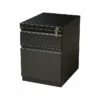 Staples 2-Drawer Vertical File Cabinet, Locking, Black, Letter, 19.88"D (28881D) -STAPLES Sales sp41687794 sc7