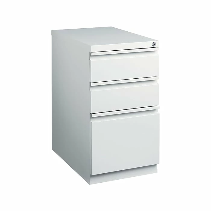 Staples 3-Drawer Vertical File Cabinet, Locking, Black, Letter, 22.88"D (25170D) 9 Staples 3-Drawer Vertical File Cabinet, Locking, Black, Letter, 22.88"D (25170D) - Image 7