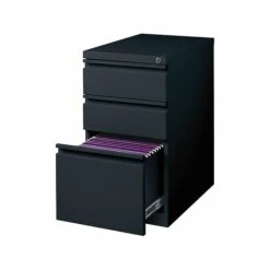 Staples 3-Drawer Vertical File Cabinet, Locking, Black, Letter, 22.88"D (25170D) 12 Staples 3-Drawer Vertical File Cabinet, Locking, Black, Letter, 22.88"D (25170D) -STAPLES Sales sp41723508 sc7
