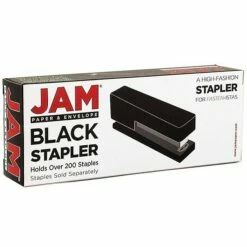 JAM PaperOffice & Desk Sets, Stapler And Tape Dispenser, 20 Sheet Capacity, Black (3378BK) 8 JAM PaperOffice & Desk Sets, Stapler And Tape Dispenser, 20 Sheet Capacity, Black (3378BK) -STAPLES Sales sp4211266 sc7