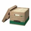 Bankers Box® Medium-Duty Recycled FastFold File Storage Boxes, Lift-Off Lid, Letter/Legal Size, Brown, 12/Carton (12770) 1 Bankers Box® Medium-Duty Recycled FastFold File Storage Boxes, Lift-Off Lid, Letter/Legal Size, Brown, 12/Carton (12770) -STAPLES Sales sp42115387 sc7