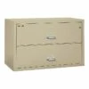 FireKing Classic 2-Drawer Lateral File Cabinet, Fire Resistant, Beige, Letter/Legal, 44.5"W (2-4422-CPA) 1 FireKing Classic 2-Drawer Lateral File Cabinet, Fire Resistant, Beige, Letter/Legal, 44.5"W (2-4422-CPA) -STAPLES Sales sp42717121 sc7