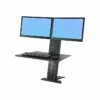 Ergotron WorkFit-SR Dual Adjustable Desk, Aluminum (33-407-085) 1 Ergotron WorkFit-SR Dual Adjustable Desk, Aluminum (33-407-085) -STAPLES Sales sp42717470 sc7