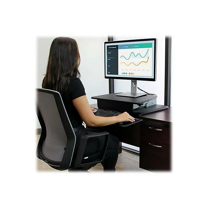 StarTech 26.8"W Adjustable Riser, Laminate Wood (ARMSTS) 10 StarTech 26.8"W Adjustable Riser, Laminate Wood (ARMSTS) - Image 8