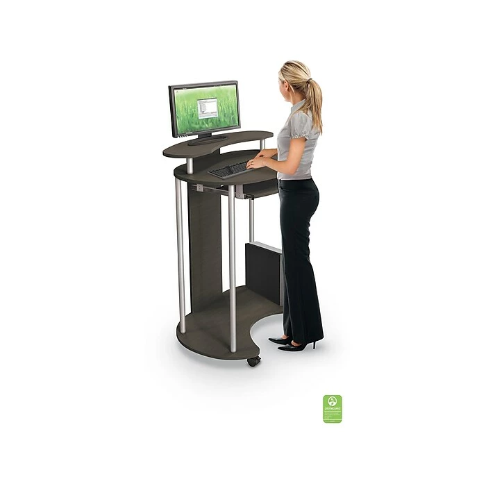 Balt Up-Rite 35"W Fixed Height Desk, Laminate Wood (91105) 8 Balt Up-Rite 35"W Fixed Height Desk, Laminate Wood (91105) - Image 6