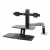 Ergotron WorkFit-A Dual Adjustable Desk, Aluminum (24-392-026) 1 Ergotron WorkFit-A Dual Adjustable Desk, Aluminum (24-392-026) -STAPLES Sales sp42803403 sc7