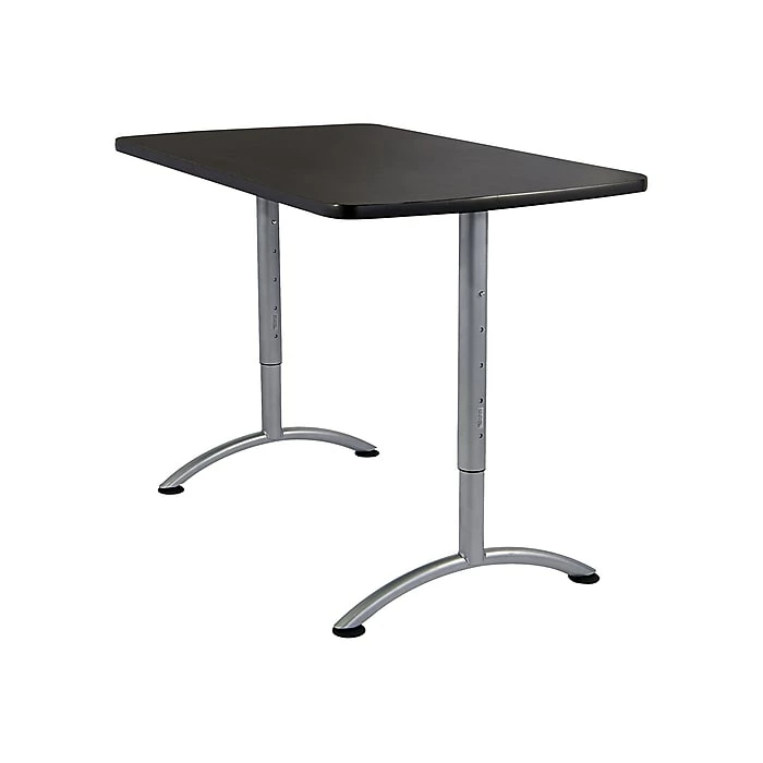 ICEBERG ARC 30"W Adjustable Table, Laminate Wood (69317) 3 ICEBERG ARC 30"W Adjustable Table, Laminate Wood (69317)