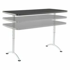 ICEBERG ARC 30"W Adjustable Table, Laminate Wood (69317) 9 ICEBERG ARC 30"W Adjustable Table, Laminate Wood (69317) -STAPLES Sales sp42803409 sc7